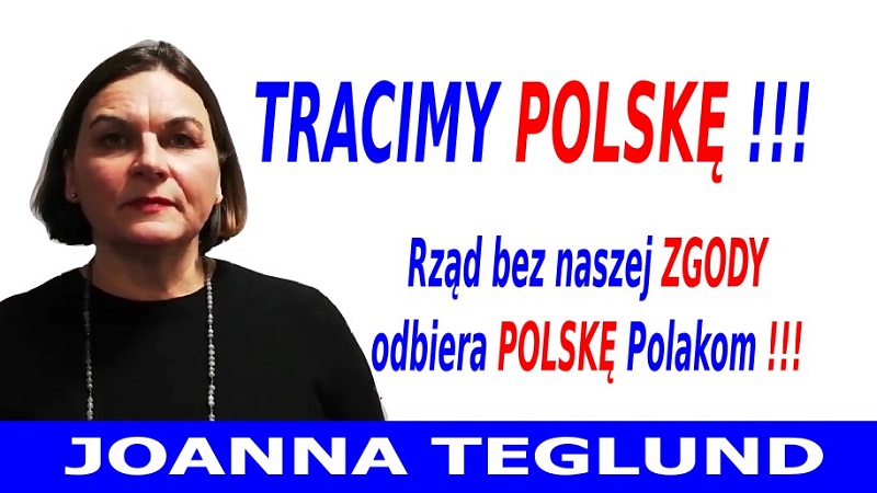 Joanna Teglund - Tracimy Polskę -2019