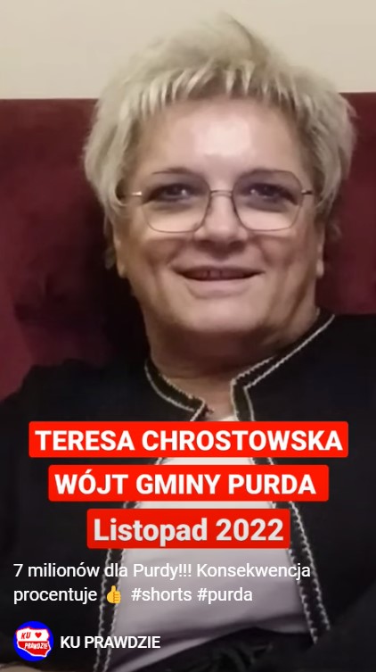 Teresa Chrostowska - 7 milionów
