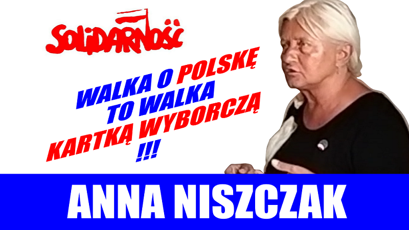 Anna Niszczak - Solidarność - 26.09.2023