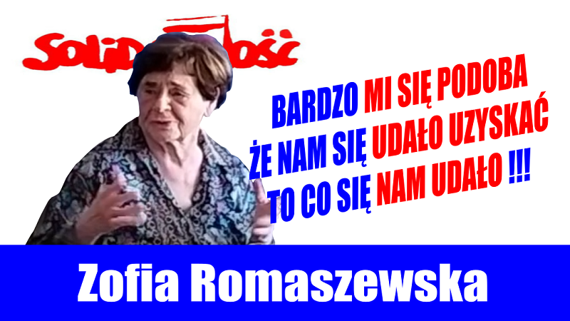 Czy o taką Polskę walczyliśmy - Zofia Romaszewska - Ku Prawdzie