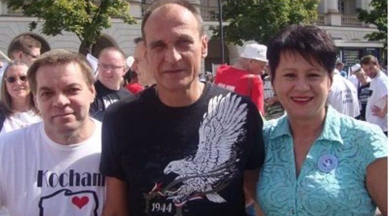 Iwona Możejko, Paweł Kukiz, Stanisław Olsztyn, Warszawa, 30.08.2015 r.
