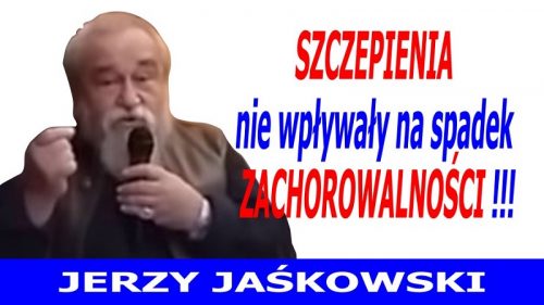 Jerzy Jaśkowski - Szczepienia nie wpływały na spadek zachorowalności