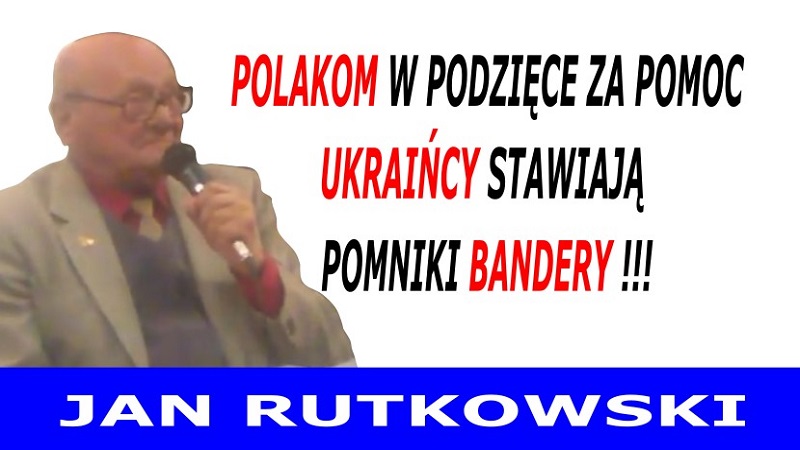 Polakom w podzięce za pomoc - Jan Rutkowski