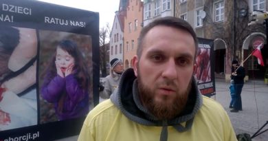 Jesteśmy głosem dzieci nienarodzonych! Łukasz Kotowski, Olsztyn, 21 marca 2017 r., fot. Stanisław Olsztyn
