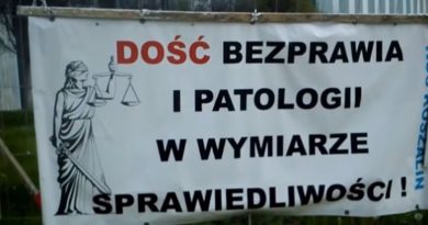 Wszystko podtrzymuję - Dość bezprawia i patologii w wymiarze sprawiedliwości - Warszawa SN - fot. S. Olsztyn
