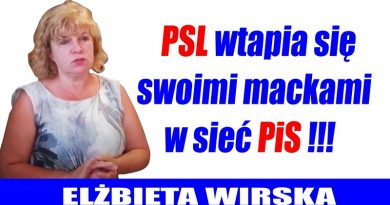 Elżbieta Wirska - PSL wtapia się swoimi mackami w sieć PiS