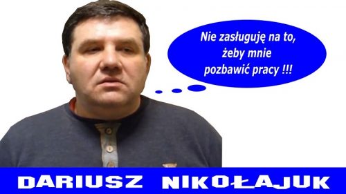 Dariusz Nikołajuk - Nie zasługuję