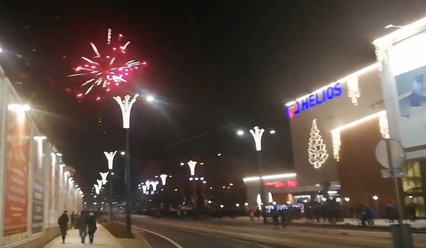 Nowy Rok 2019 w Olsztynie
