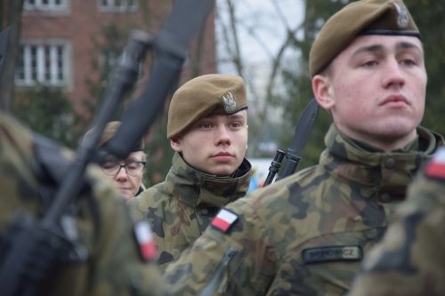 Terytorialsi złożyli przysięgę w Olsztynie 3 lutego 2019