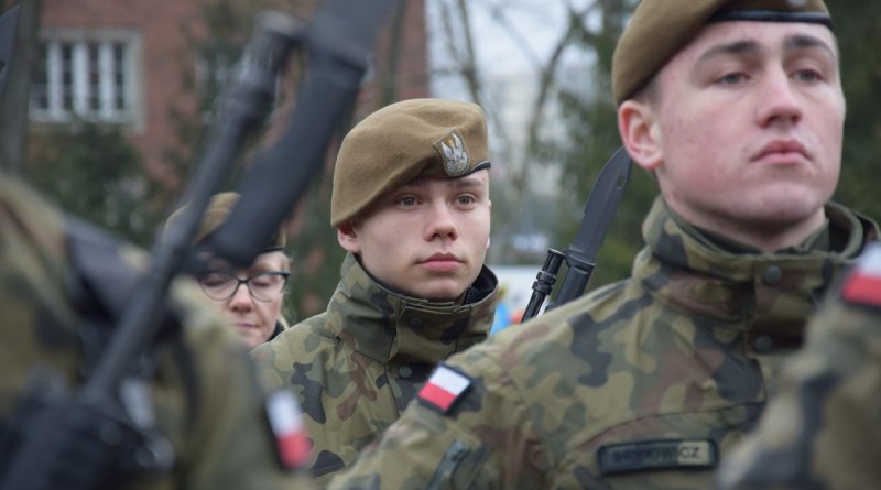 Terytorialsi złożyli przysięgę w Olsztynie 3 lutego 2019