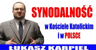 Łukasz Karpiel - Synodalność w Kościele Katolickim i w Polsce