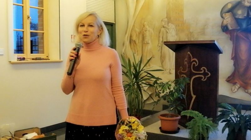prof. Joanna Garbula - Szlak św. Jakuba w relacjach pielgrzymów - 08.10.19 - fot. S. Olsztyn