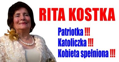 Rita Kostka - Patriotka katoliczka kobieta spełniona