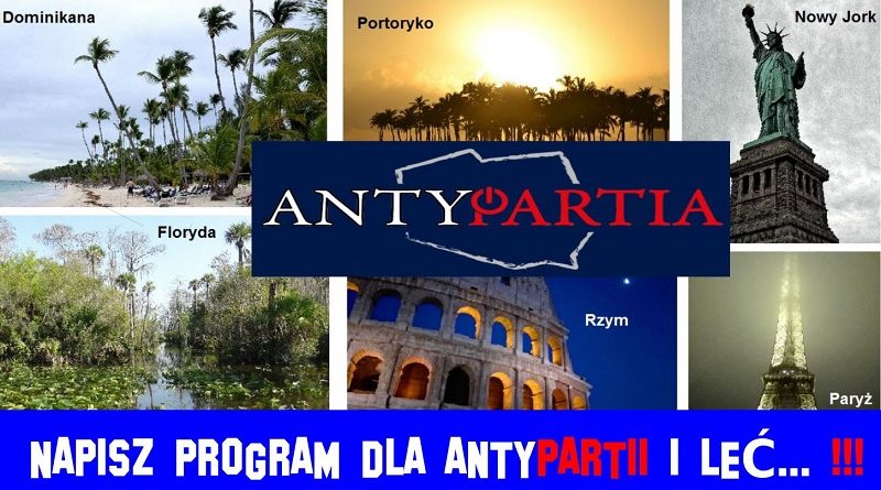 Napisz program dla Antypartii