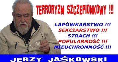 Terroryzm szczepionkowy - Jerzy Jaśkowski