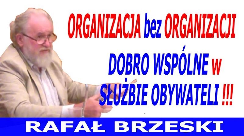 Rafał Brzeski - Organizacja bez organizacji - 2016