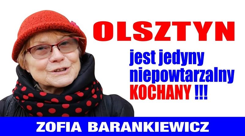 Zofia Barankiewicz - Olsztyn jest jedyny - 2018