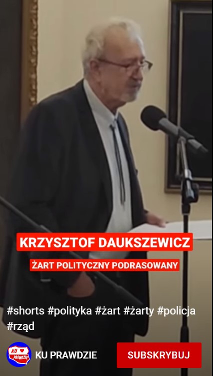 Krzysztof Daukszewicz - Żart polityczny