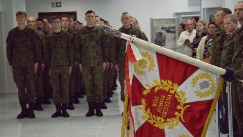 Promocja podoficerska Terytorialsów z Warmii i Mazur -10.2022 - fot. WOT