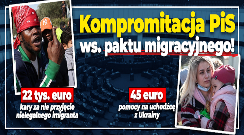 Pakt migracyjny - Kompromitacja PiS