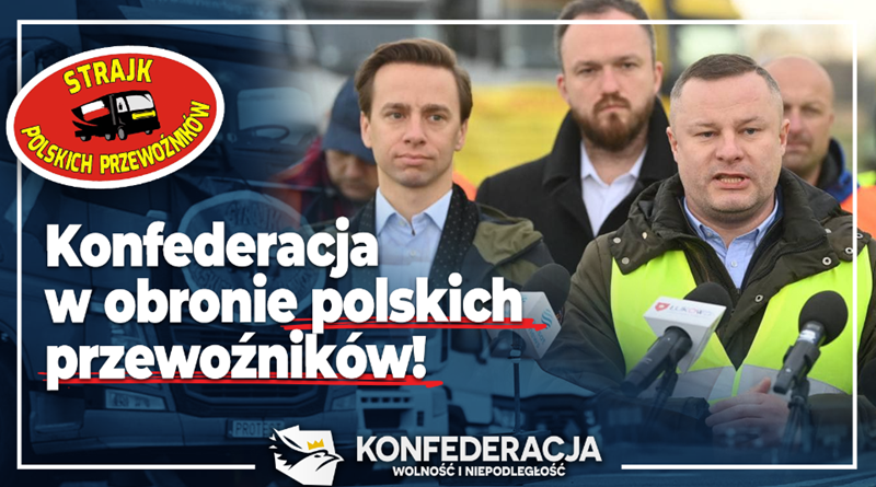 Strajk polskich przewoźników - Ku Prawdzie